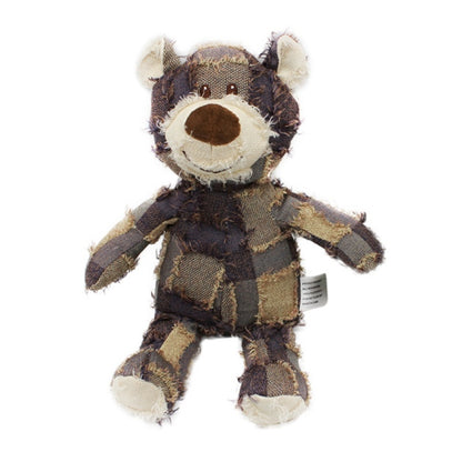 Patchy Dog Toy Bear
