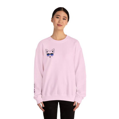 Meowtown The Bark Label -Cool Dog Crewneck