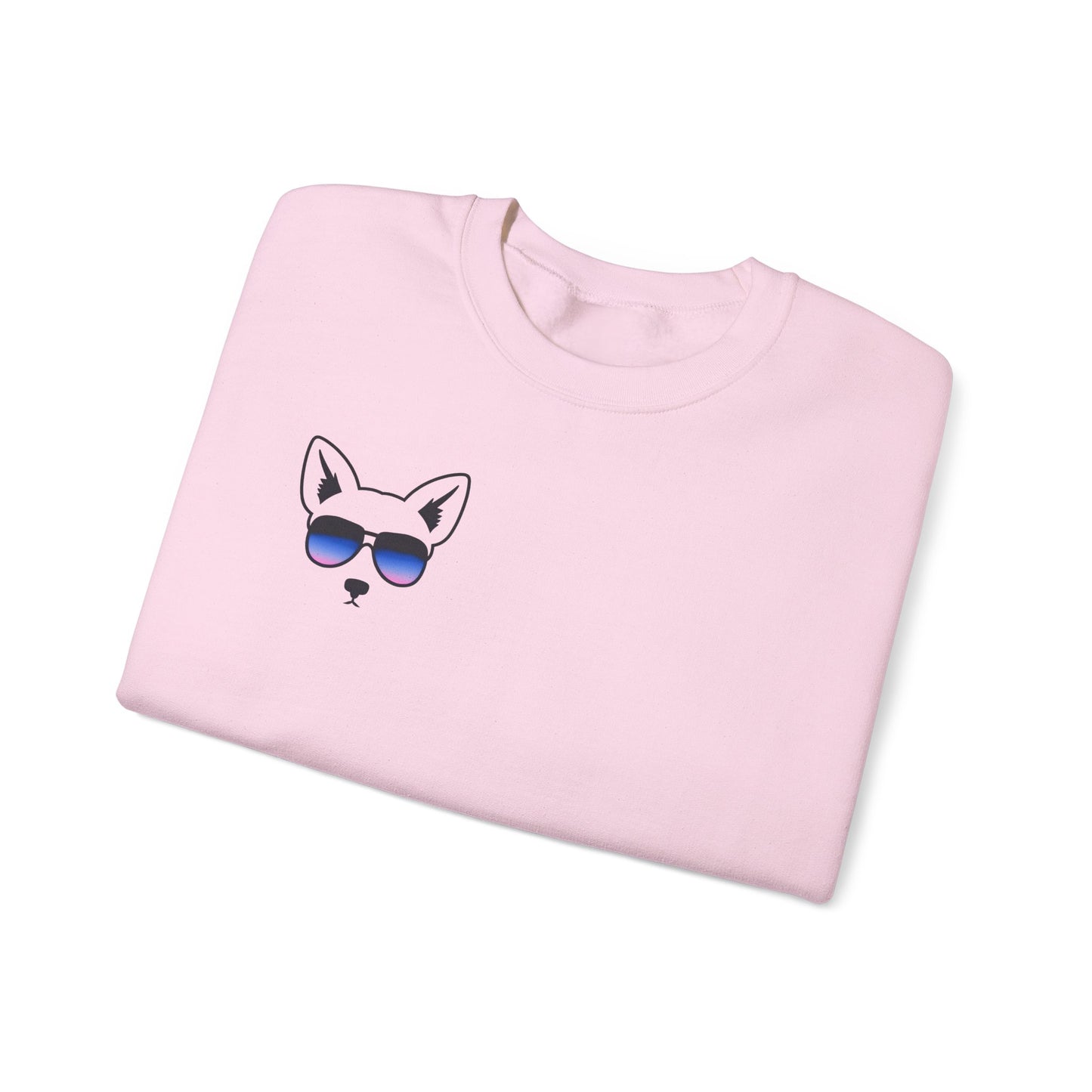 Meowtown The Bark Label -Cool Dog Crewneck