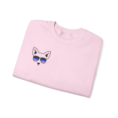 Meowtown The Bark Label -Cool Dog Crewneck