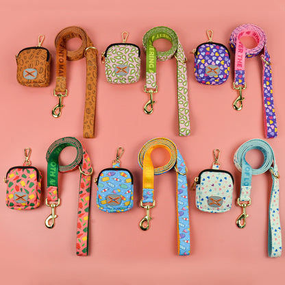 Cute Poop 💩 Bag, Leash & Collar set