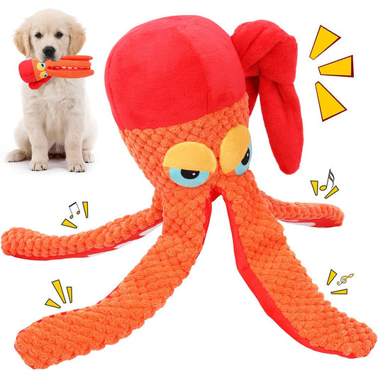 Karate Octopus Squeaky Toy