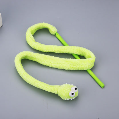 Cat toy cartoon snake