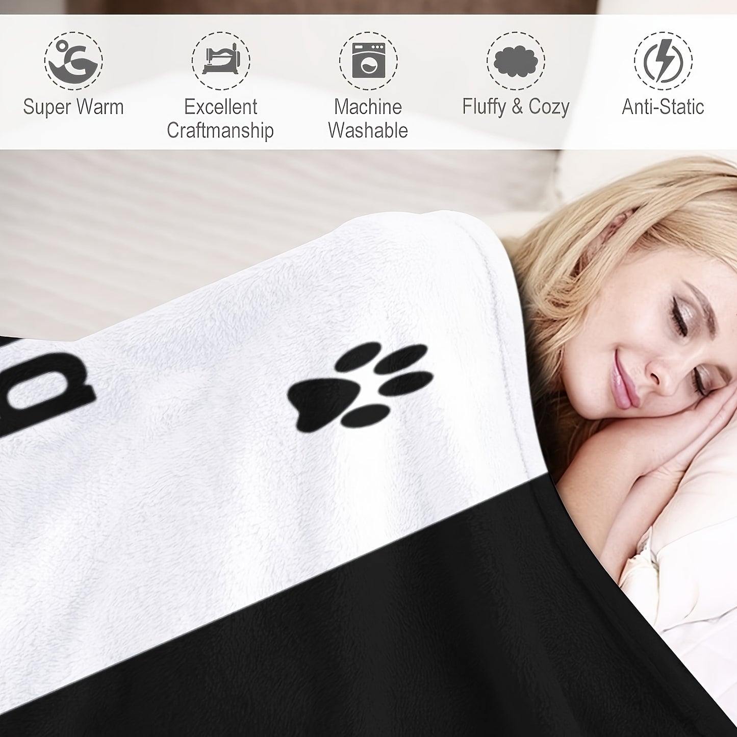 My Dog And Me Blanket