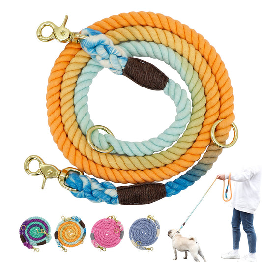 Ombre Color Rope Pet Leash