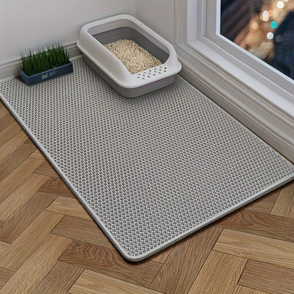 Double Layer Waterproof Cat Litter Trapping Mat