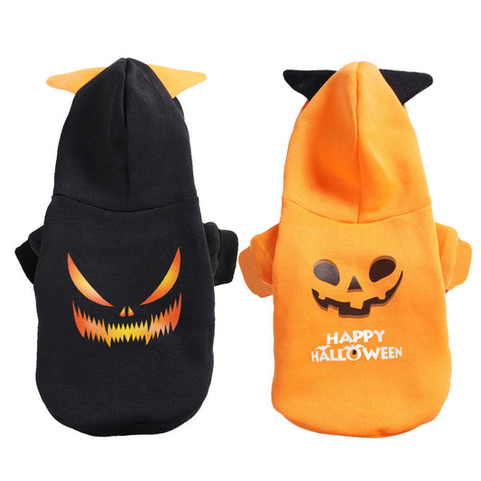 Jack-o'-lantern Pet Hoodie