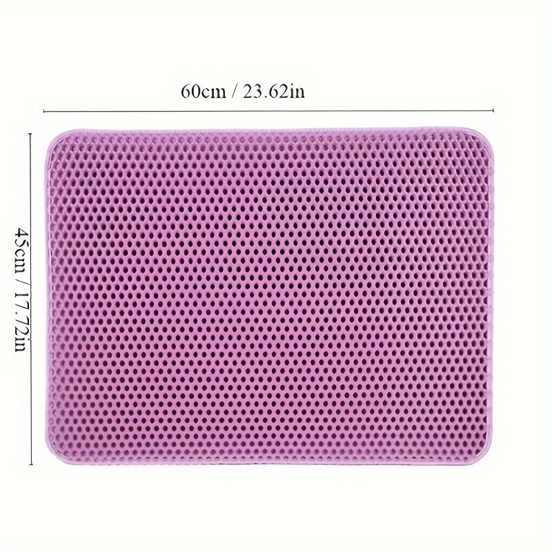 Double Layer Waterproof Cat Litter Trapping Mat