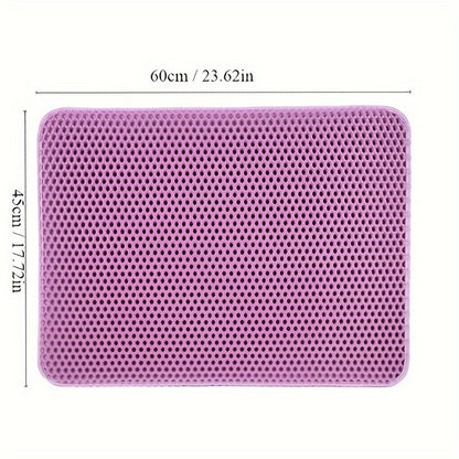 Double Layer Waterproof Cat Litter Trapping Mat