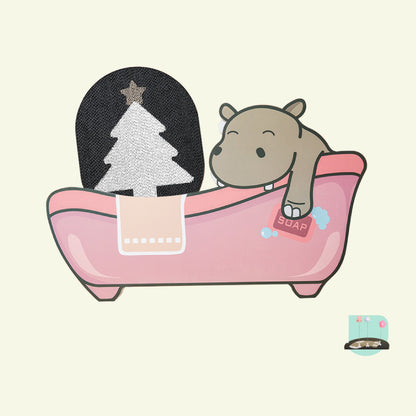 Cat Scratch Board Christmas