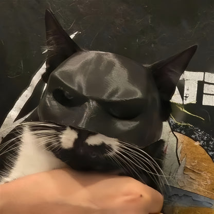 Superhero Cat Cosplay Mask