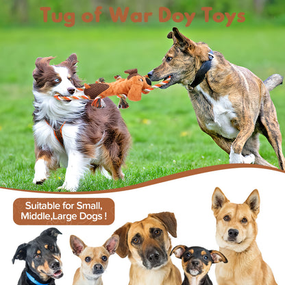 Multi Fun Plush Rope Toy