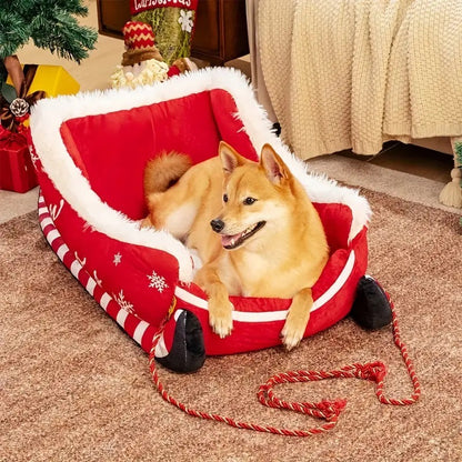 Christmas Sled Pet Bed