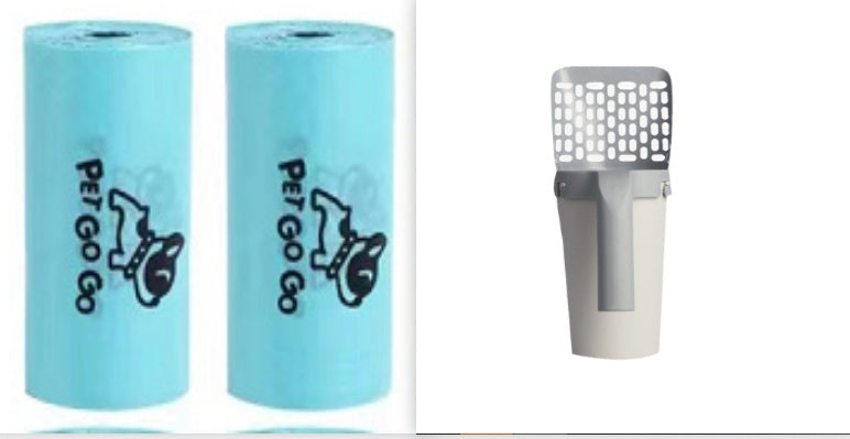 Large Capacity Integrated Cat Litter Scoop