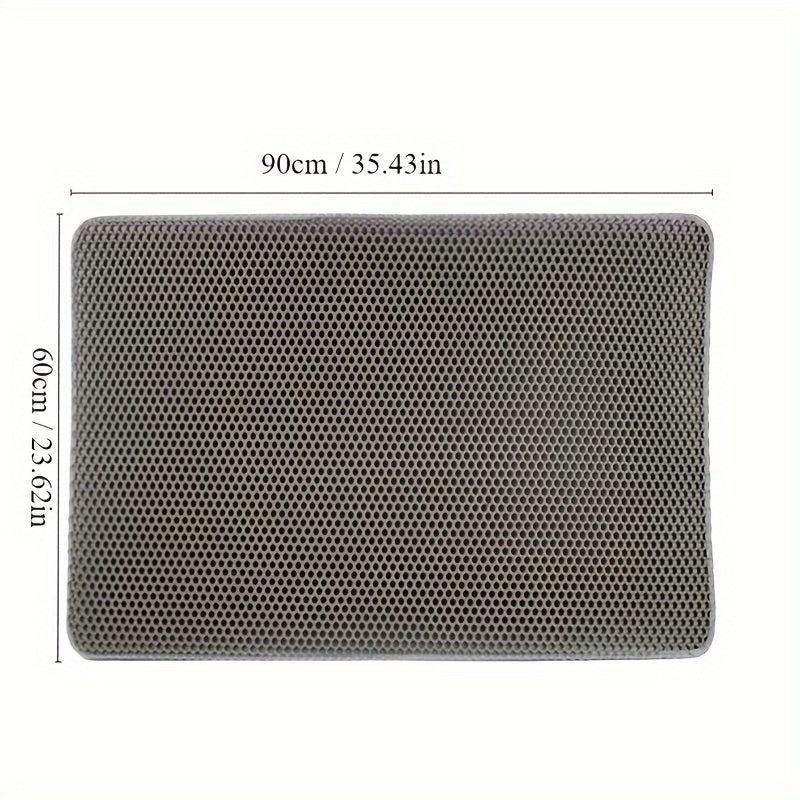 Double Layer Waterproof Cat Litter Trapping Mat