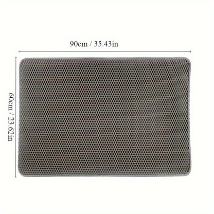 Double Layer Waterproof Cat Litter Trapping Mat
