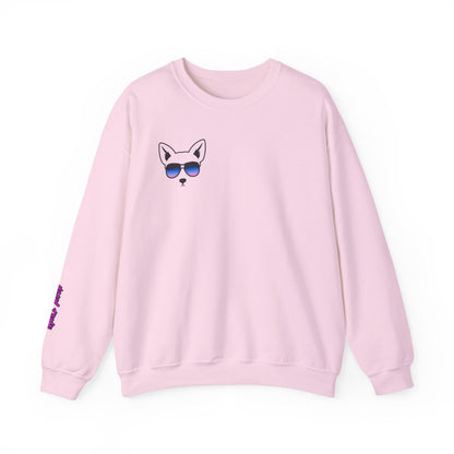 Meowtown The Bark Label -Cool Dog Crewneck