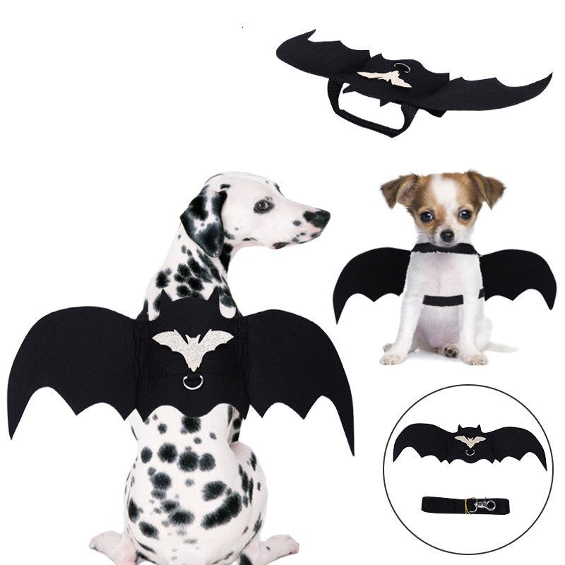 Halloween funny Pet Bat Wings