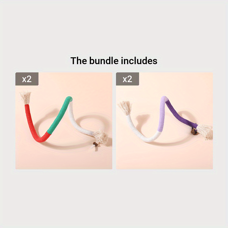 New  Durable Cat Bite Rope Toy