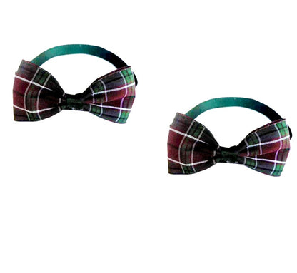 Plaid Pet Tie Cat DogAccessories