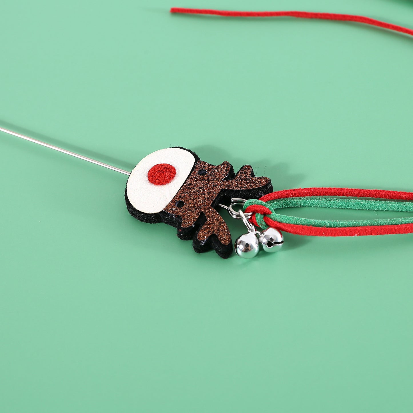 Christmas Cat Teaser Tassel