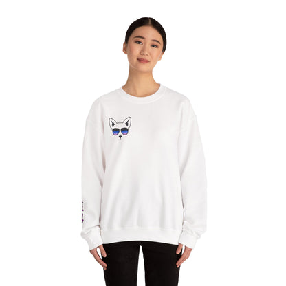 Meowtown The Bark Label -Cool Dog Crewneck