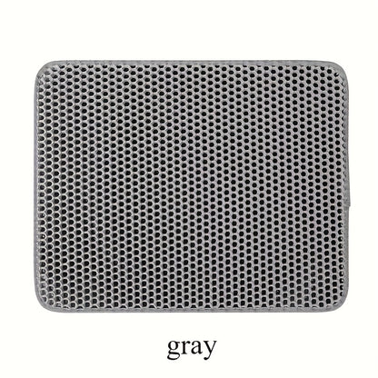 Double Layer Waterproof Cat Litter Trapping Mat