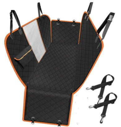 Dog Car Seat Cover Mesh Pet Carrier Hammock Safety