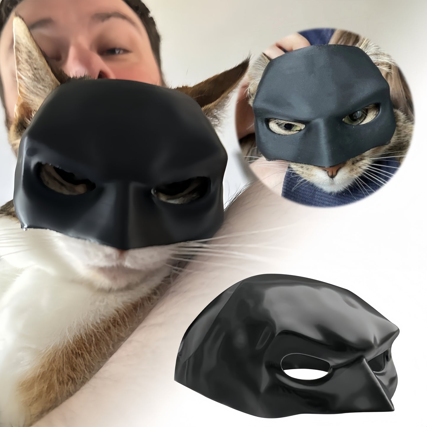 Superhero Cat Cosplay Mask