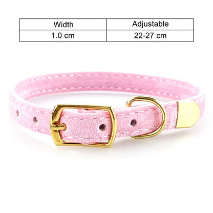 Velvet Pet Collar
