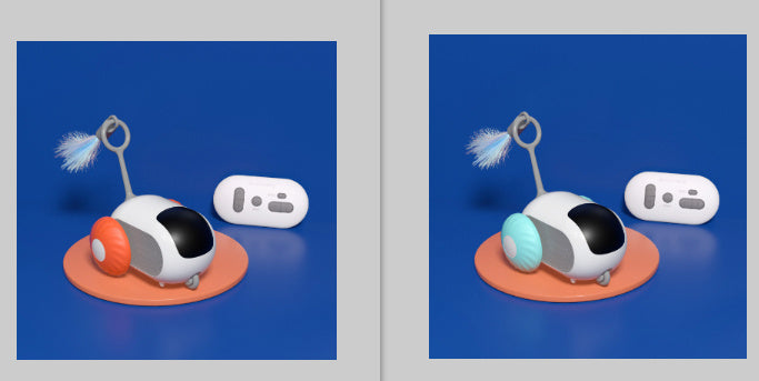 Remote Control Interactive Cat Car Toy USB