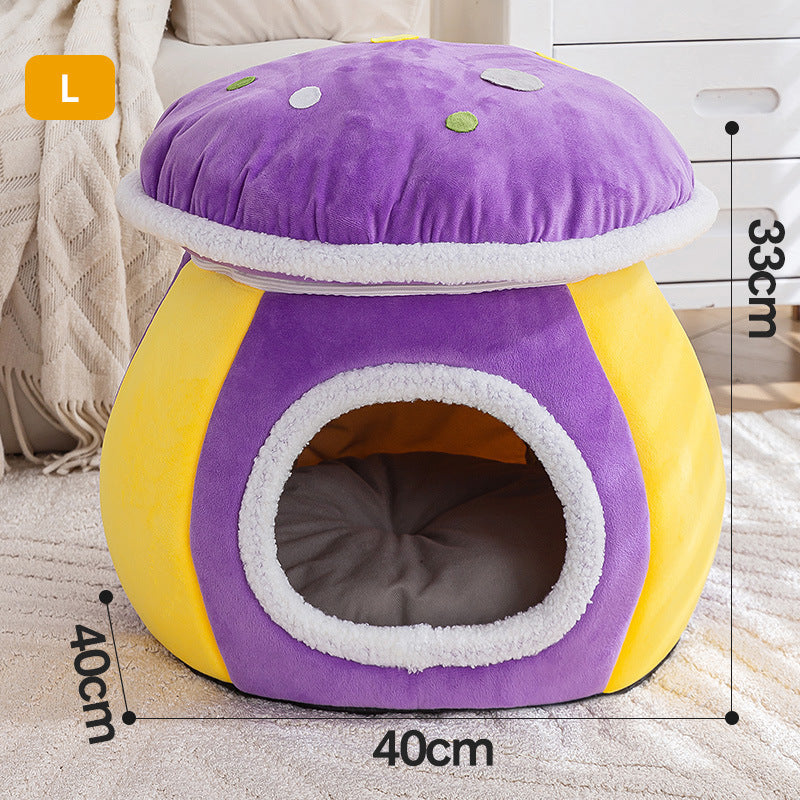 Mushroom Cat Nest