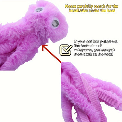 Fuzzy Cartoon Octopus