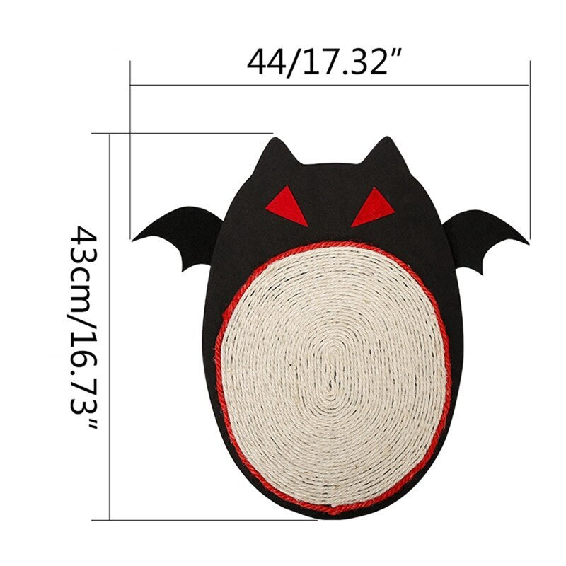 Sisal Cat Scratching Bat