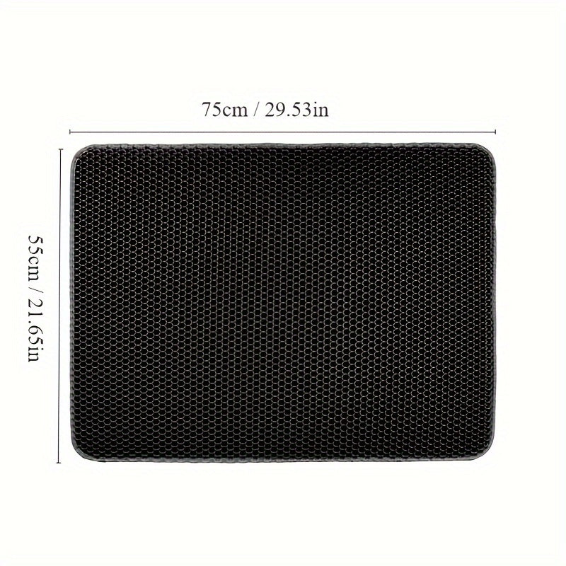Double Layer Waterproof Cat Litter Trapping Mat