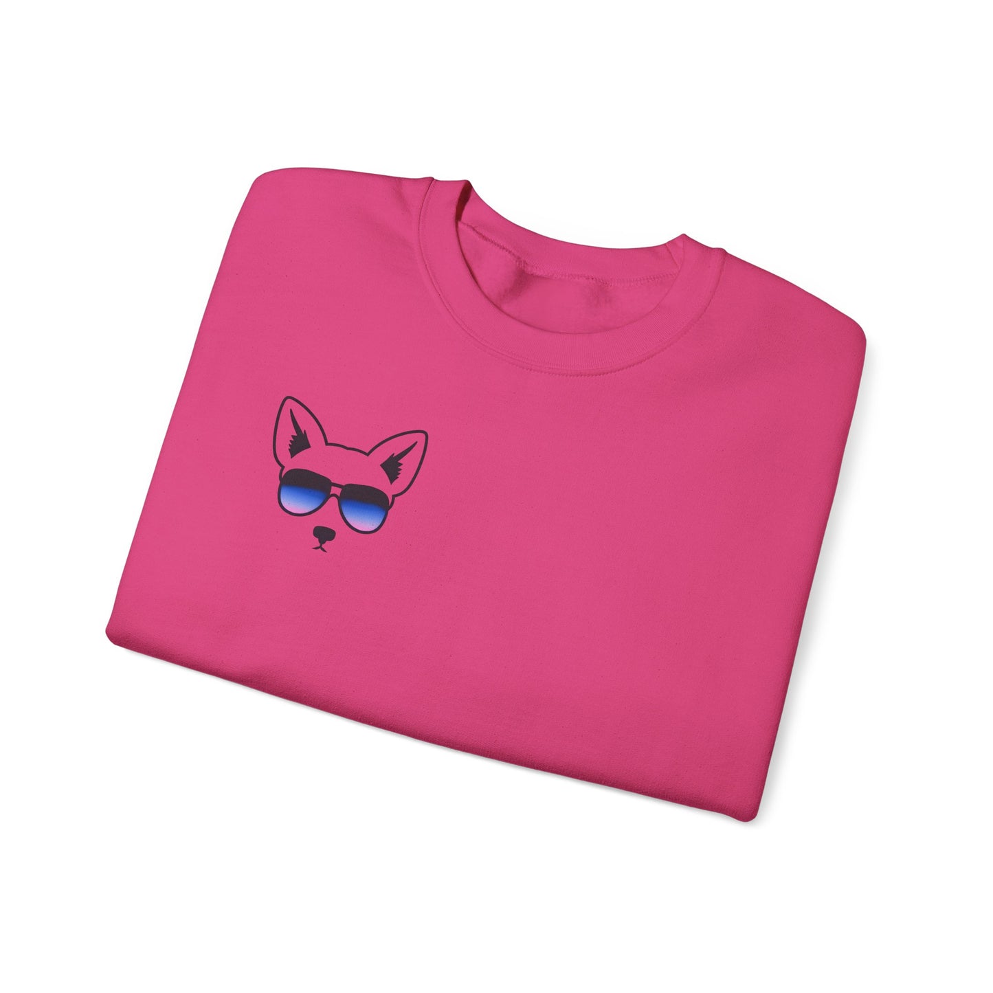 Meowtown The Bark Label -Cool Dog Crewneck