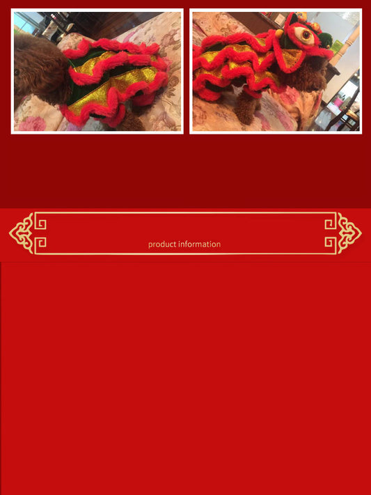 Paper Dragon Pet Costume