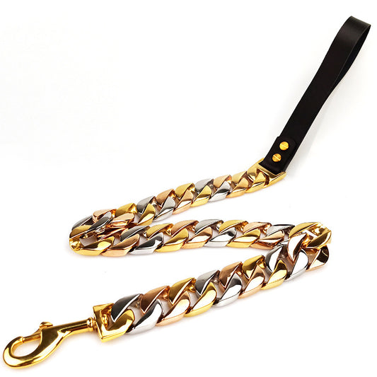 Little G Stainless Steel Chain Leash