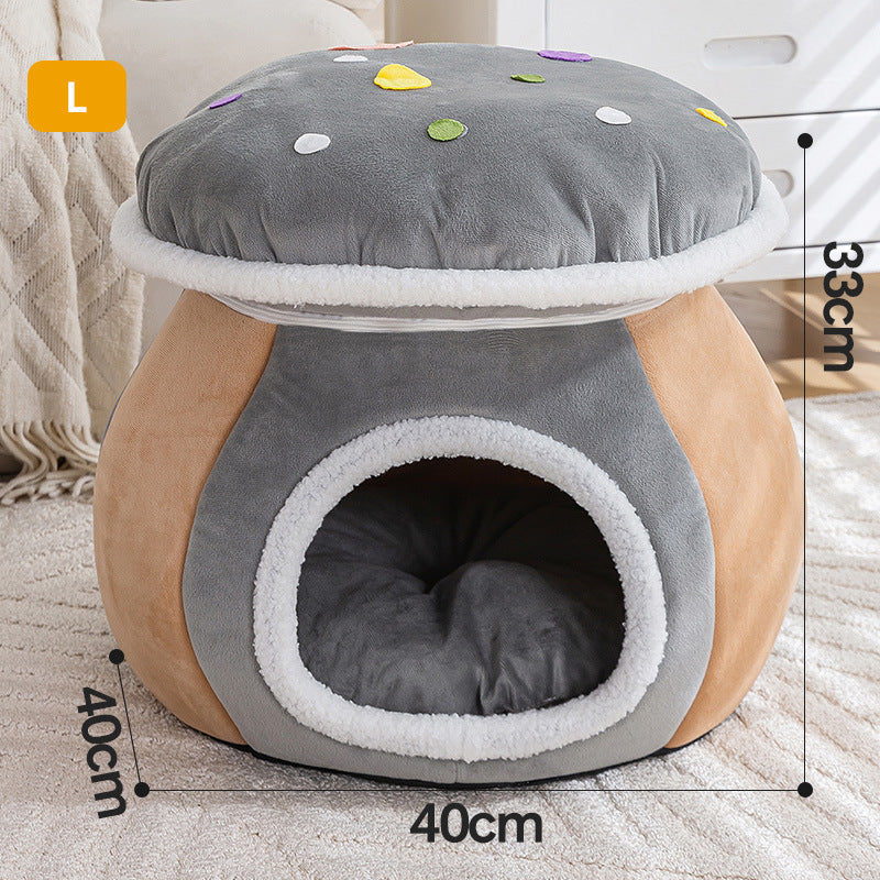 Mushroom Cat Nest