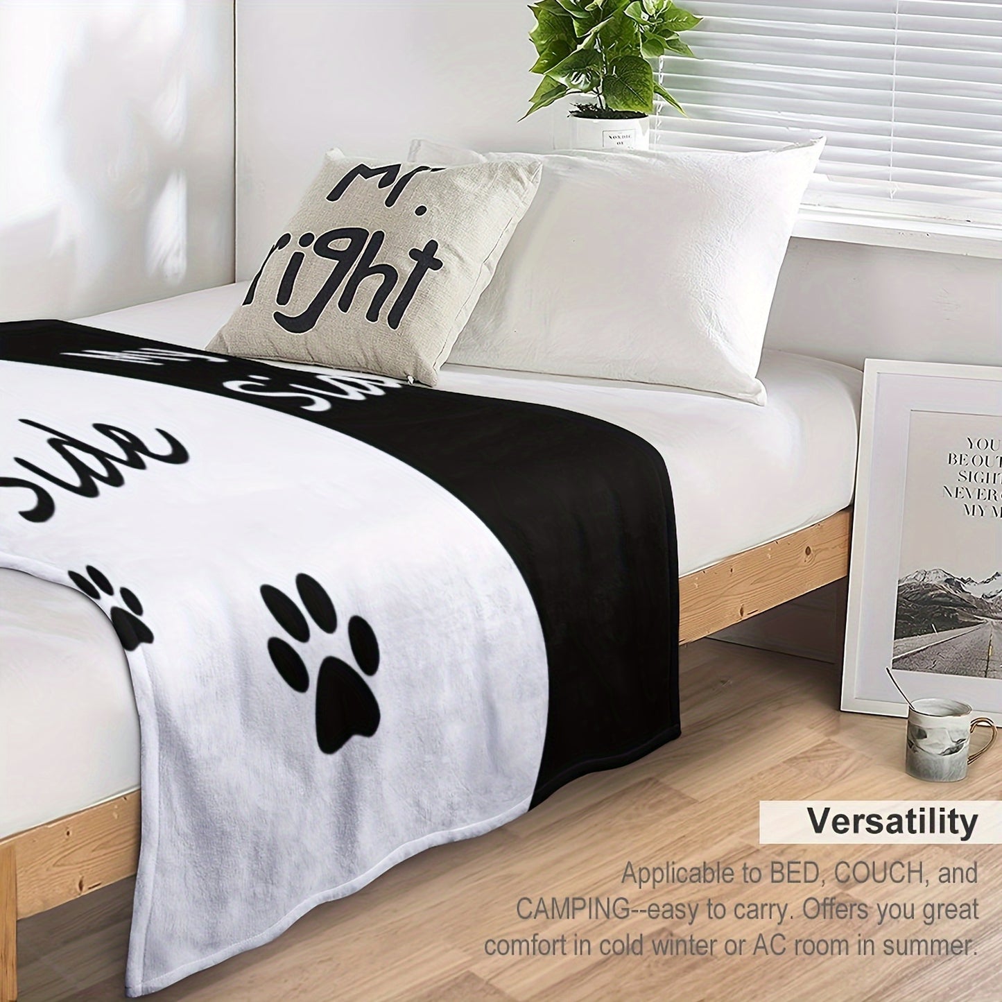 My Dog And Me Blanket