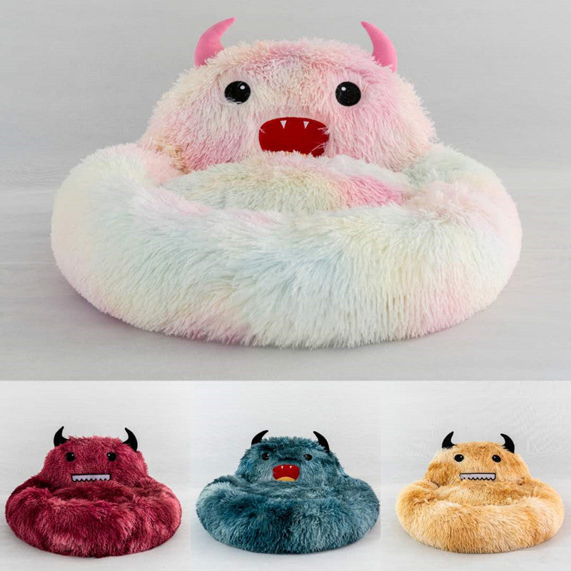Monster plush pet Bed