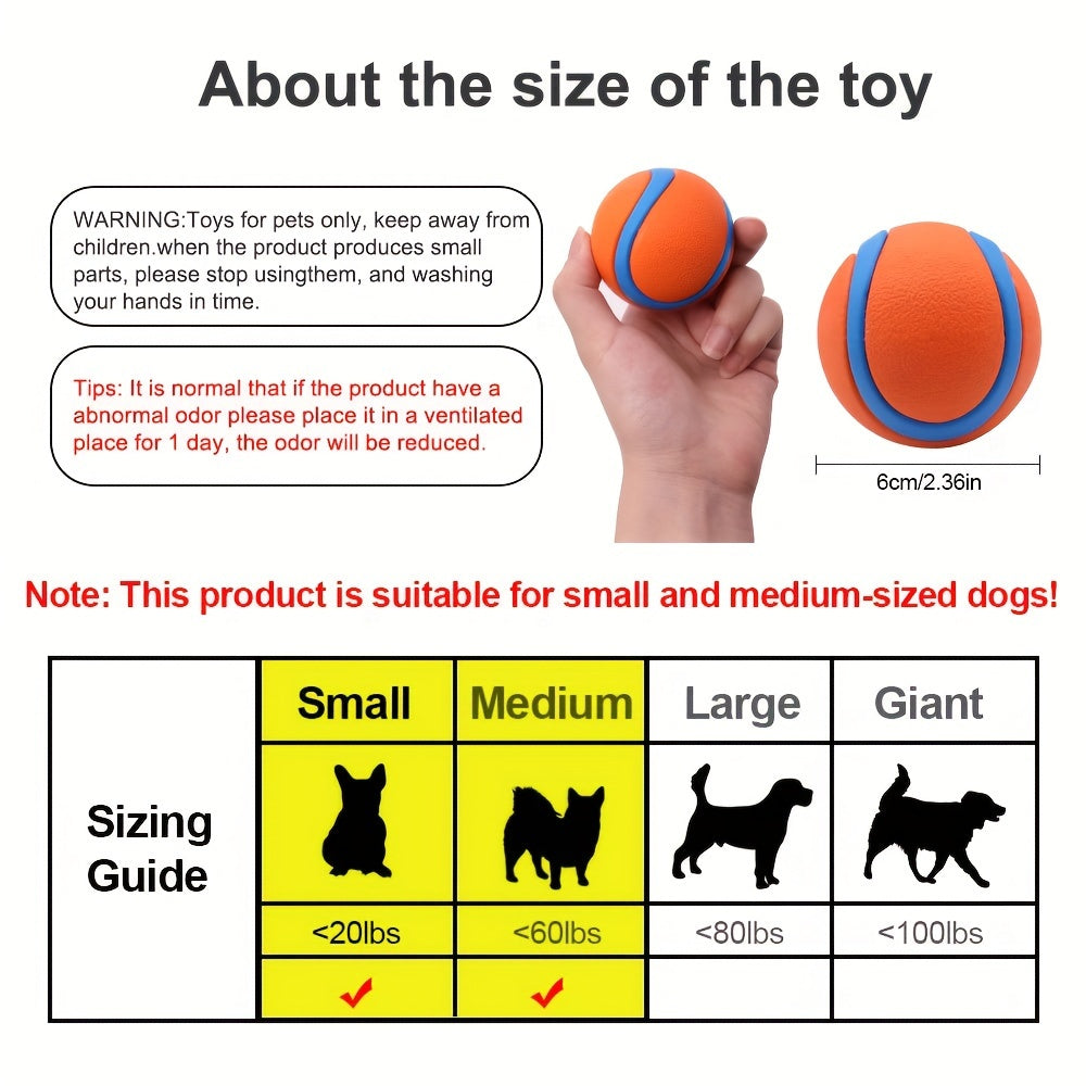 1pc Dog Durable Crew Ball