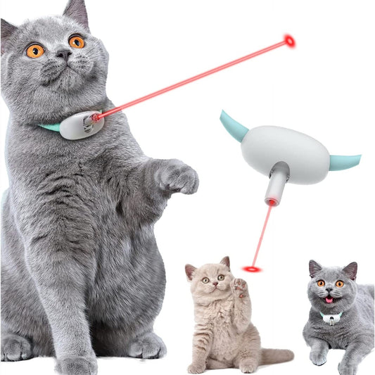Cat Toy Smart Laser Teasing Cat Collar