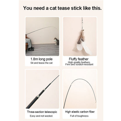 Cat-teasing Stick Toy