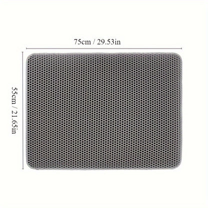 Double Layer Waterproof Cat Litter Trapping Mat