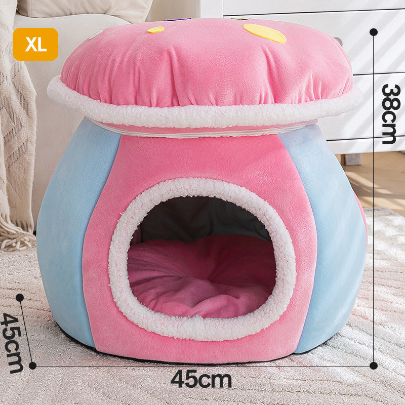 Mushroom Cat Nest