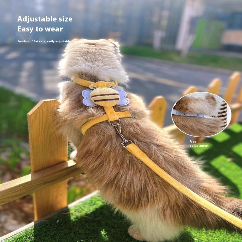 Outdoor Teddy Adjustable Bee Harness Set 🐝
