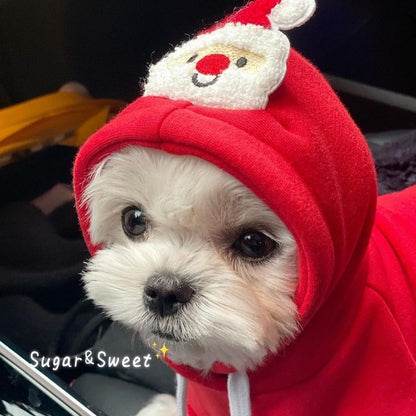 Santa Claus Warm Pullover Hoodie