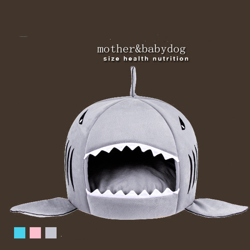 Shark Attack Pet Dog Cat Bed