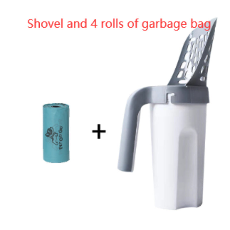 Large Capacity Integrated Cat Litter Scoop